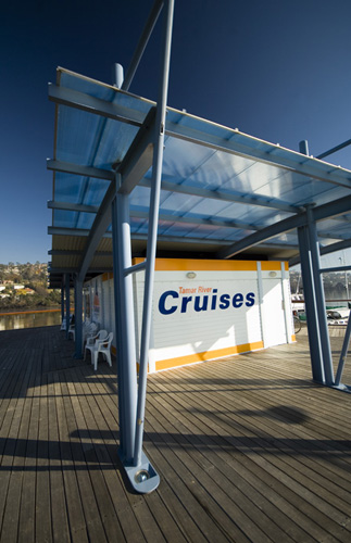 Tamar River Cruises Cruise Terminal at Home Point by the Old Launceston Seaport